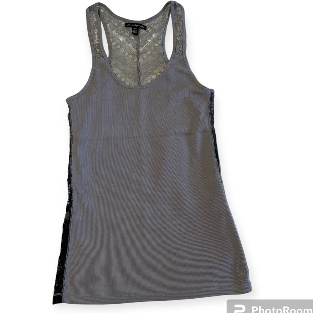 American Eagle ombré racer back tank size medium